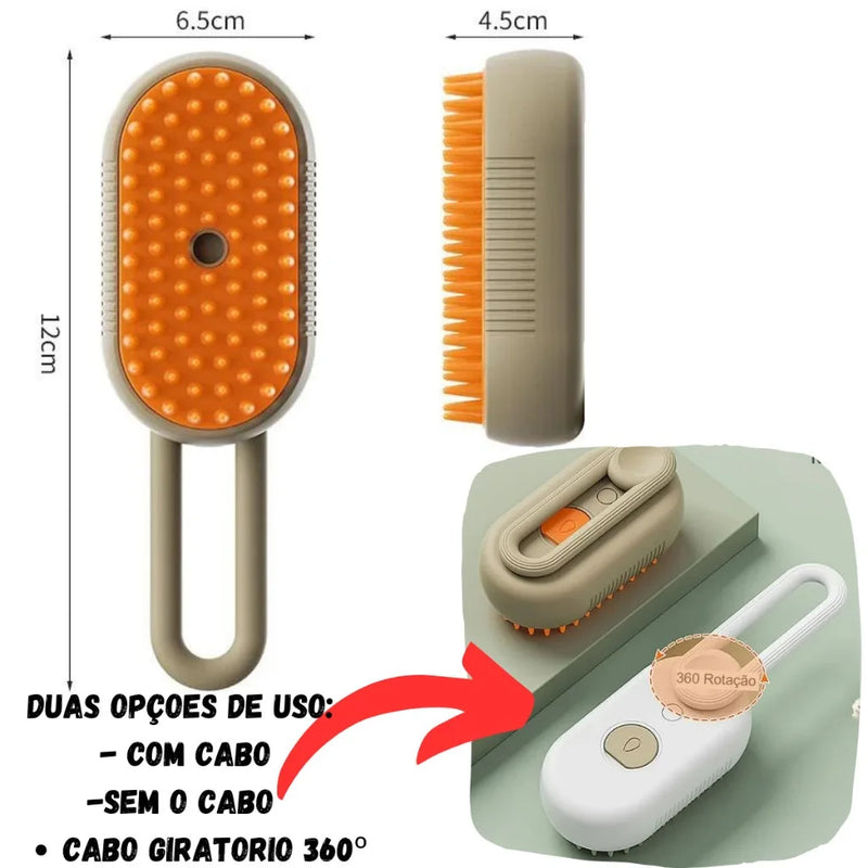 3 Em 1 Escova a Vapor